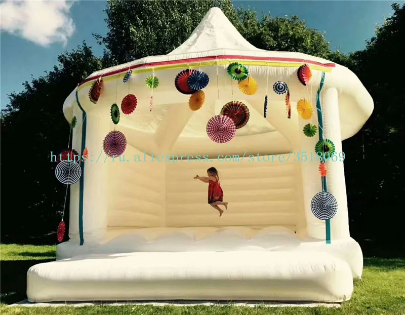 Selling hot-selling PVC white wedding inflatable tents, white inflatable trampoline tents.
Selling hot-selling PVC white wedding inflatable tents, white inflatable trampoline tents.