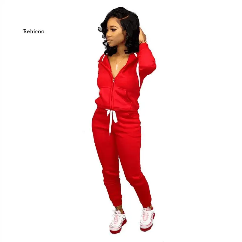 Casual Tracksuits Women Long Sleeve Zipper Hoodies Coats and Bodycon Pants Two Piece Matching Sets Autumn Sport Fitness Suits
Casual Tracksuits Women Long Sleeve Zipper Hoodies Coats and Bodycon Pants Two Piece Matching Sets Autumn Sport Fitness Suits