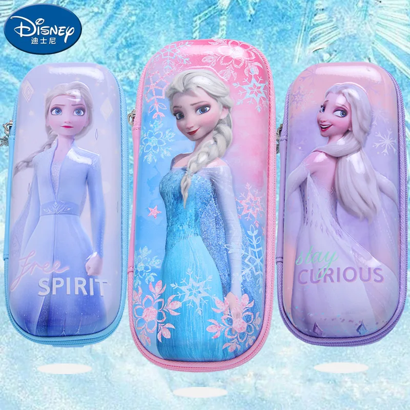 Disney pencil case 3D stationery box ice snow Aisha princess girl portable handbag cute simple pencil bag school supplies gift
Disney pencil case 3D stationery box ice snow Aisha princess girl portable handbag cute simple pencil bag school supplies gift