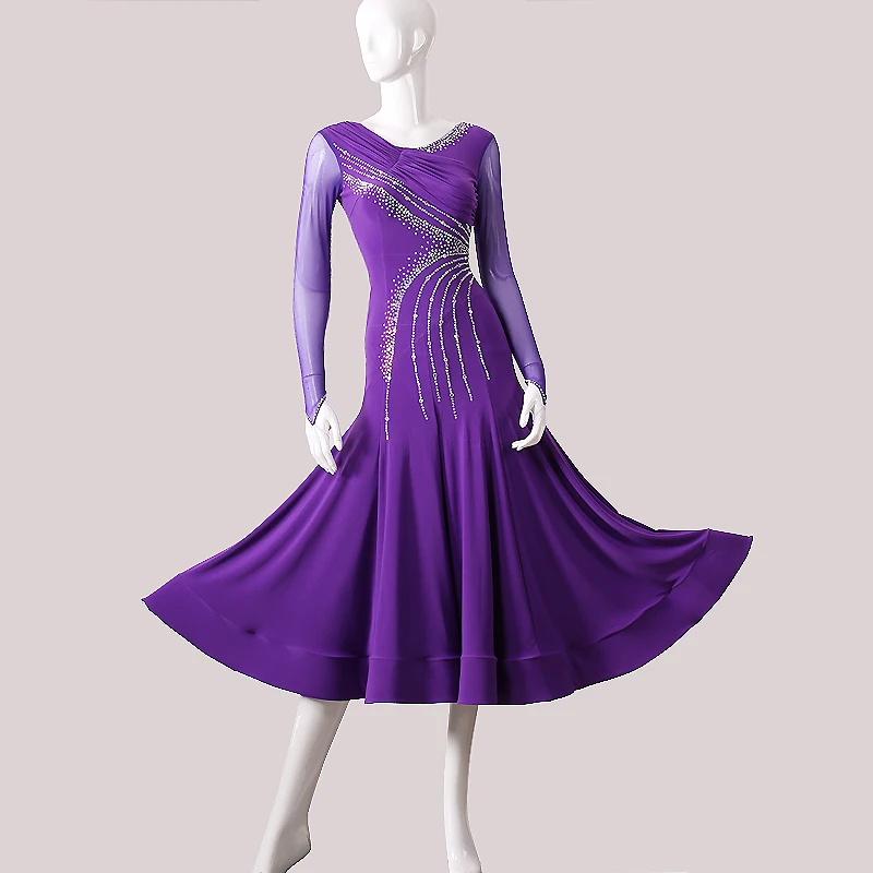 Ballroom Dance Competition Dress Customsized Adult Children Waltz Social Dancing Wear Skirt for Women Ballroom Stage Dresses
Ballroom Dance Competition Dress Customsized Adult Children Waltz Social Dancing Wear Skirt for Women Ballroom Stage Dresses