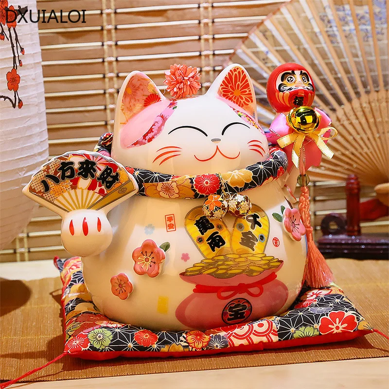 DXUIALOI креативная скульптура животного украшение Lucky Cat копилка керамические поделки открытие подарок домашний декор керамическая копилка
DXUIALOI креативная скульптура животного украшение Lucky Cat копилка керамические поделки открытие подарок домашний декор керамическая копилка