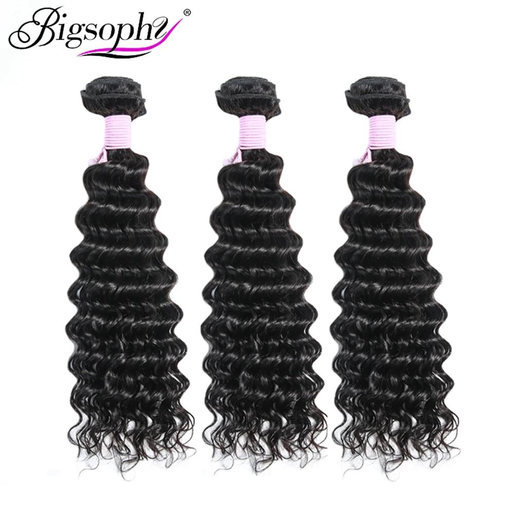 Deep Wave Bundles Brazilian 100% Human Hair Bundles 3 /4pcs Weave Bundles Deal Remy Hair 14 16 18 24 26 28 inch Bigsophy Hair
Deep Wave Bundles Brazilian 100% Human Hair Bundles 3 /4pcs Weave Bundles Deal Remy Hair 14 16 18 24 26 28 inch Bigsophy Hair