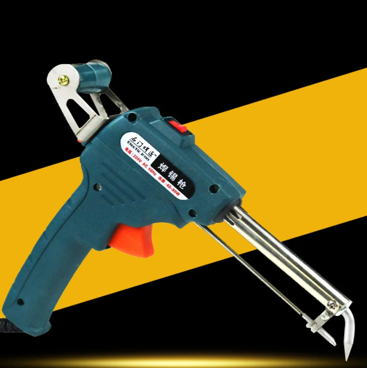 220V High quality manual soldering tin gun handheld soldering tin gun 60W manual soldering iron
220V High quality manual soldering tin gun handheld soldering tin gun 60W manual soldering iron
