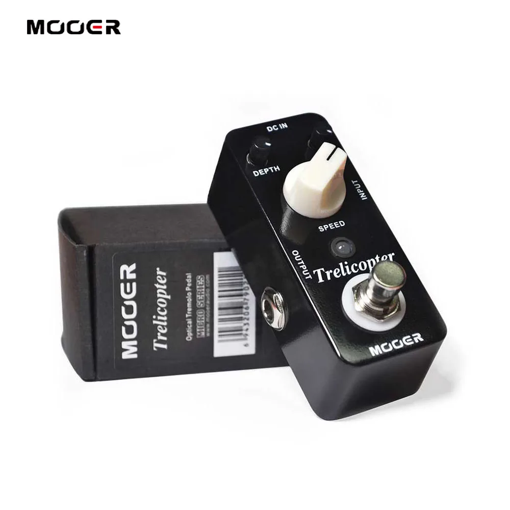 Mooer MTR1 Mooer Trelicopter Electric Guitar Effects Pedals Classic Optical Tremolo Aluminum alloy Guitar Parts Accessories
Mooer MTR1 Mooer Trelicopter Electric Guitar Effects Pedals Classic Optical Tremolo Aluminum alloy Guitar Parts Accessories