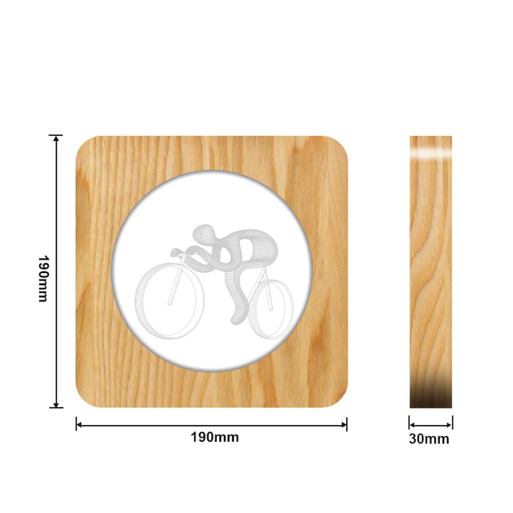 Bicycle Riding 3D LED Arylic Night Lamp Table Light Switch Control Carving Lamp for Children's Room Decorate Sports Gift
Bicycle Riding 3D LED Arylic Night Lamp Table Light Switch Control Carving Lamp for Children's Room Decorate Sports Gift