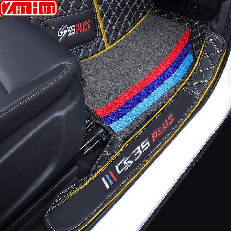 Car Styling Floor Mats Double Layer PU Leather Foot Pads Interior Floorliner For Changan CS35 Plus 2020 Accessories For LHD
Car Styling Floor Mats Double Layer PU Leather Foot Pads Interior Floorliner For Changan CS35 Plus 2020 Accessories For LHD