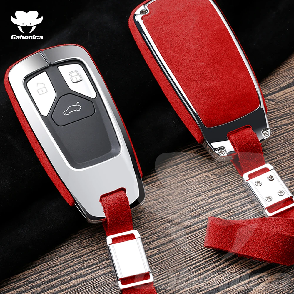 New Auto Car Styling Leather Key Case For Audi A5 Q7 S4 S5 A4 B9 Q7 A4L 4m TT TTS RS 8S Car Holder Shell Remote Cover keychain
New Auto Car Styling Leather Key Case For Audi A5 Q7 S4 S5 A4 B9 Q7 A4L 4m TT TTS RS 8S Car Holder Shell Remote Cover keychain