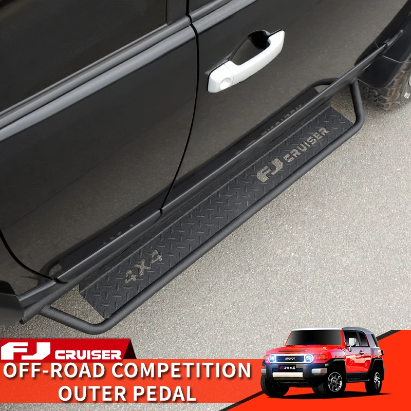 06-21 Year Toyota FJ Cruiser Accessories Exterior Modification Outside Pedal High Hardness Decoration Protection
06-21 Year Toyota FJ Cruiser Accessories Exterior Modification Outside Pedal High Hardness Decoration Protection