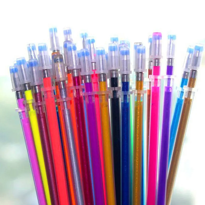 48 PCs Color Silver Powder Pen Core Neutral Refill for Teacher Mother Gifts Greeting Card Kawaii School Supplies Drawing Tools
48 PCs Color Silver Powder Pen Core Neutral Refill for Teacher Mother Gifts Greeting Card Kawaii School Supplies Drawing Tools