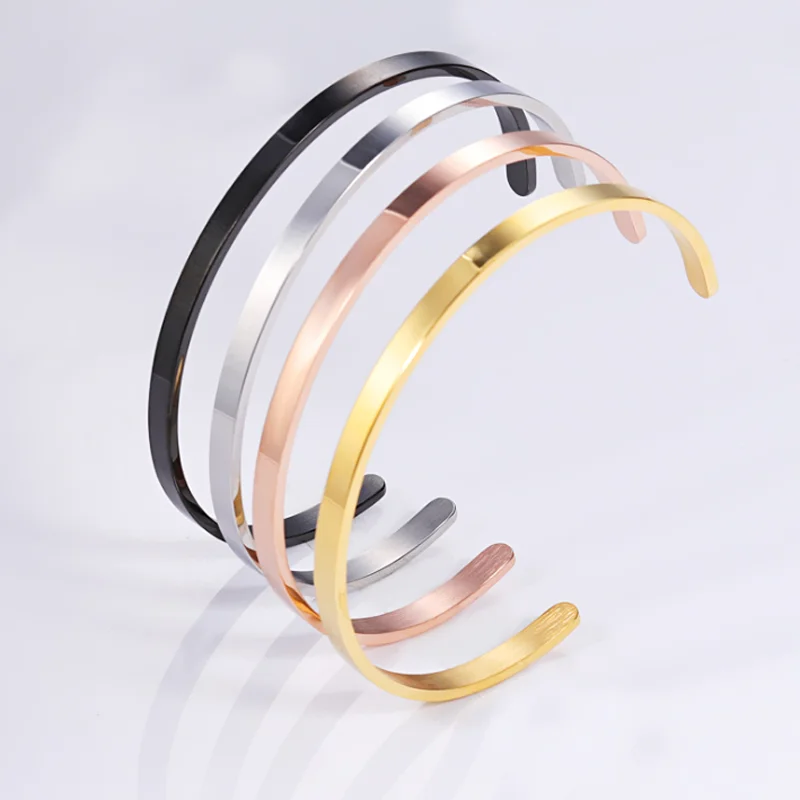 Dropshipping Adjustable Stainless Steel C-shaped Opening Bracelet Jewelry Bangle for Women Men Jewelry Gift
Dropshipping Adjustable Stainless Steel C-shaped Opening Bracelet Jewelry Bangle for Women Men Jewelry Gift