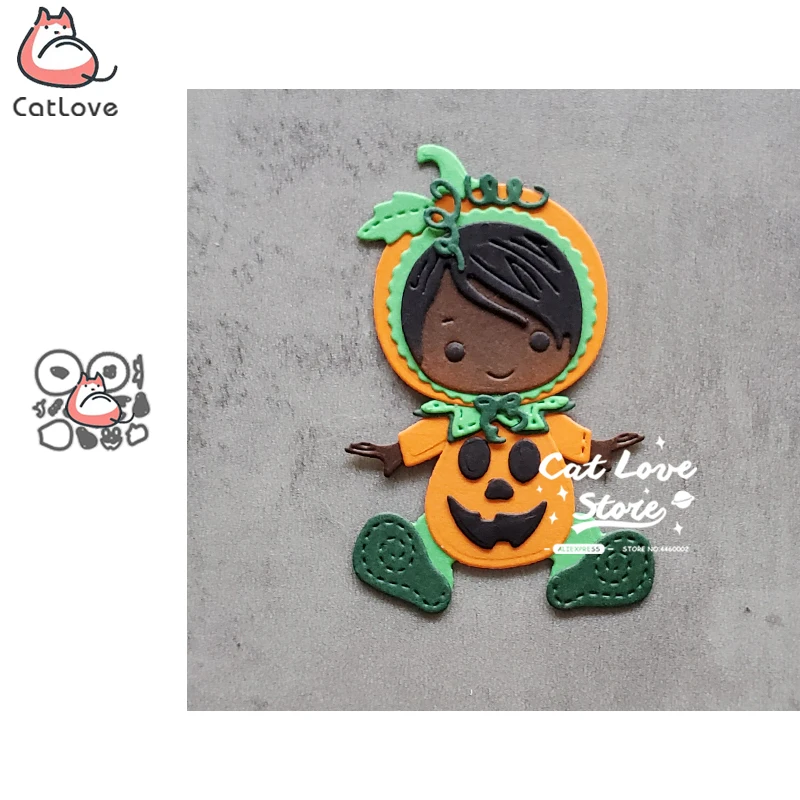 Catlove Pumpkin Halloween Baby Metal Cutting Dies Scrapbooking Stencil Die Cuts Card Making Craft Embossing New Dies For 2020
Catlove Pumpkin Halloween Baby Metal Cutting Dies Scrapbooking Stencil Die Cuts Card Making Craft Embossing New Dies For 2020