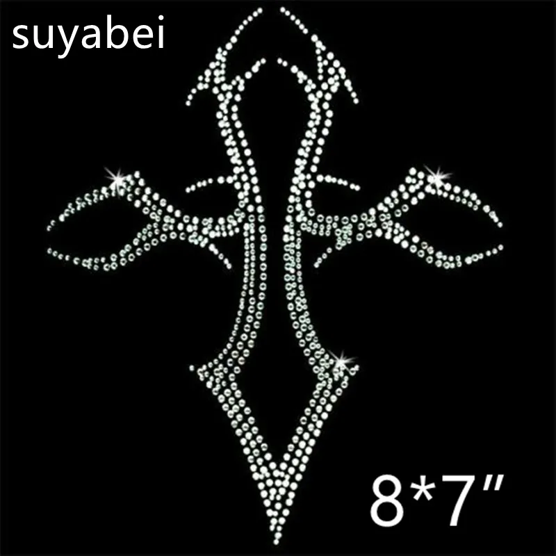 Lovely Cross Hot Fix Rhinestones motif crystal rhinestone strass iron on Transfer applique patchfor dress scarf trouser
Lovely Cross Hot Fix Rhinestones motif crystal rhinestone strass iron on Transfer applique patchfor dress scarf trouser