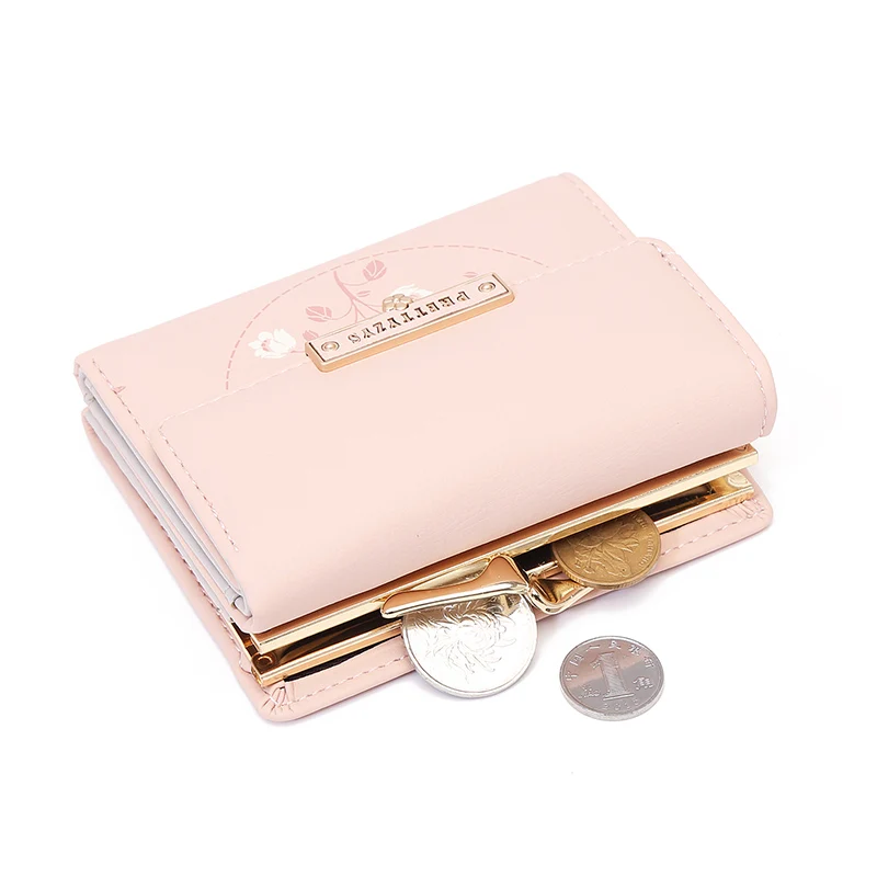 2021 New Fashion Women Wallet Small Three Fold PU Leather Fresh Coin Wallet Mini Women Purse Brand Female Card Holder
2021 New Fashion Women Wallet Small Three Fold PU Leather Fresh Coin Wallet Mini Women Purse Brand Female Card Holder
