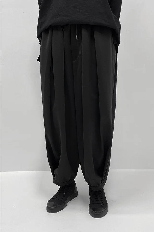 Men's Black Trousers Spring And Summer New Loose Casual Men's Straight Pants Large Size Fashion Black Slim Casual Pants
Men's Black Trousers Spring And Summer New Loose Casual Men's Straight Pants Large Size Fashion Black Slim Casual Pants