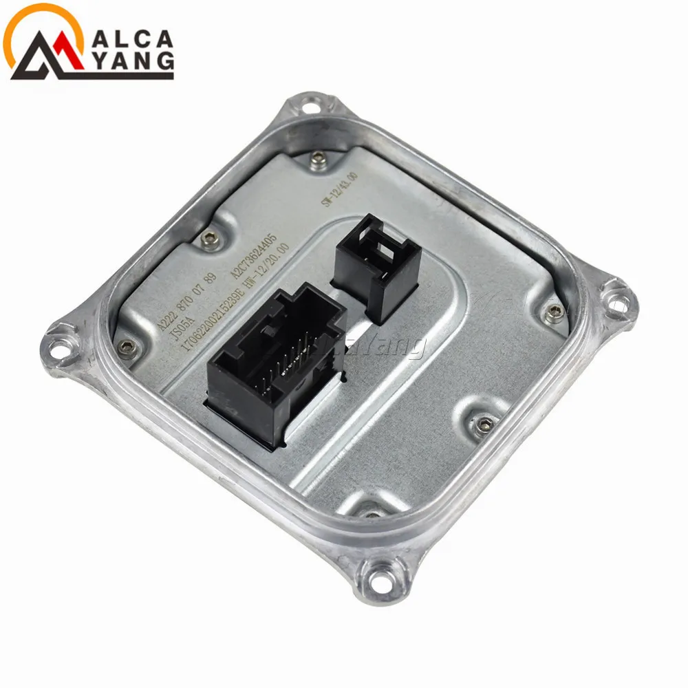 Модуль регулятора напряжения светодиодной фары A2228700789 A2228700689, для Mercedes BENZ E350, E400, E500, E550, E63, C300, C350, C400, C550, C63
Модуль регулятора напряжения светодиодной фары A2228700789 A2228700689, для Mercedes BENZ E350, E400, E500, E550, E63, C300, C350, C400, C550, C63