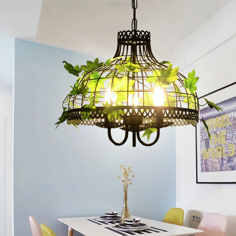 Retro Iron Plant Fashion Simple Restaurant Coffee Bar Aisle Corridor Decorative chandelier
Retro Iron Plant Fashion Simple Restaurant Coffee Bar Aisle Corridor Decorative chandelier
