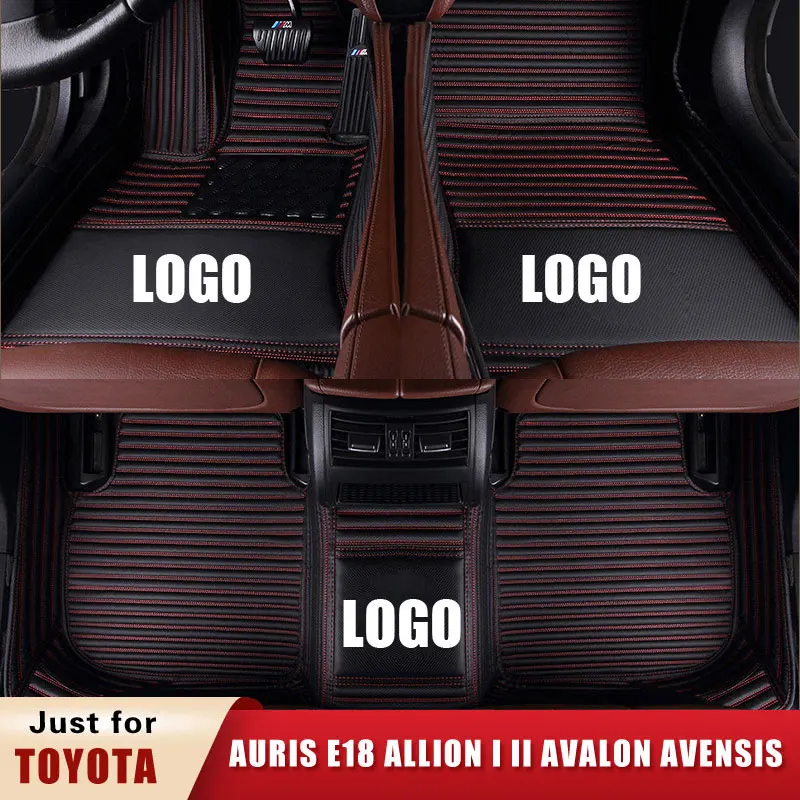 Custom Car Floor Mats for Toyota Auris E18 Allion I II AVALON Avensis A Trois Volumes Estate Verso Break Auto Trunk Mat Carpet
Custom Car Floor Mats for Toyota Auris E18 Allion I II AVALON Avensis A Trois Volumes Estate Verso Break Auto Trunk Mat Carpet