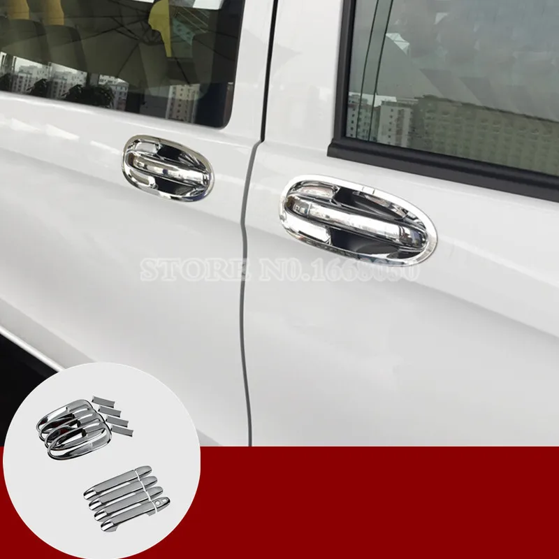 ABS крышка для автомобильной дверной ручки и ручки, 16 шт., для Benz V-Class W447 2014-2021, автомобильные аксессуары, украшение интерьера автомобиля
ABS крышка для автомобильной дверной ручки и ручки, 16 шт., для Benz V-Class W447 2014-2021, автомобильные аксессуары, украшение интерьера автомобиля