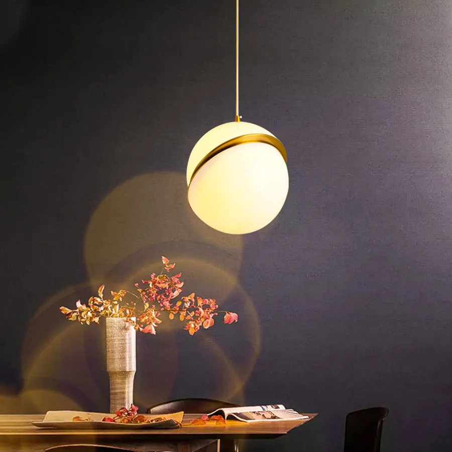 Nordic Creative Personality Globe Ball LED Pendant Light Decor Restaurant Cafe Shop Hotel Hanging Light Bedside Pendant Lamp
Nordic Creative Personality Globe Ball LED Pendant Light Decor Restaurant Cafe Shop Hotel Hanging Light Bedside Pendant Lamp