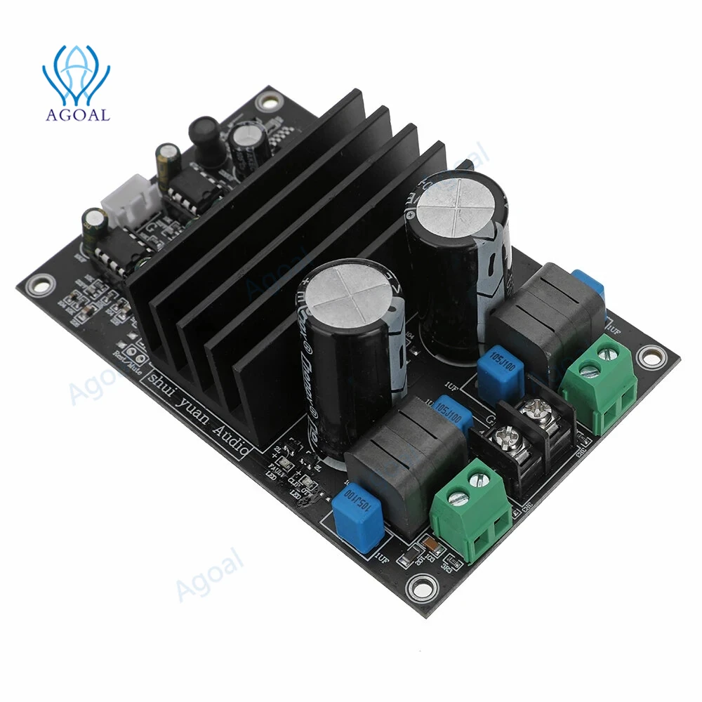 DC24-48V TPA3255 2.0 Digital Amplifier Board High Power 300W + 300W Class D Audio Amplifier Board
DC24-48V TPA3255 2.0 Digital Amplifier Board High Power 300W + 300W Class D Audio Amplifier Board