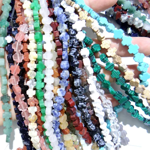 8*8mm Natural stone Turquoises Opal Quartz crystal tiger eye cross bead for Diy Jewelry Making Bracelet Necklace Accessories50pc
8*8mm Natural stone Turquoises Opal Quartz crystal tiger eye cross bead for Diy Jewelry Making Bracelet Necklace Accessories50pc