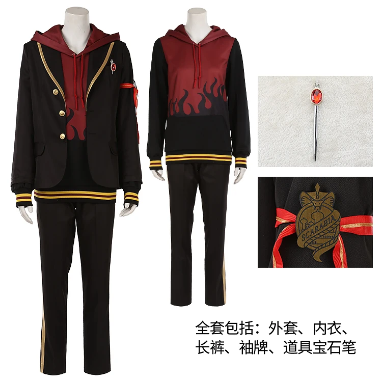 Customize Game Twisted Wonderland Diasomni SCARABIA Jamil School Uniforms Red Cosplay Costume New Outfit
Customize Game Twisted Wonderland Diasomni SCARABIA Jamil School Uniforms Red Cosplay Costume New Outfit