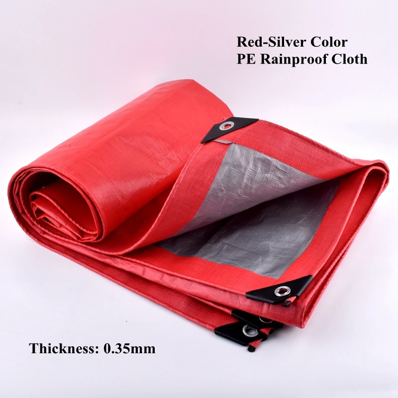 0.35mm Red-Silver PE Rainproof Cloth Outdoor Tarpaulin Boat Car Truck Wedding Ceremony Canopys Waterproof Shading Sails
0.35mm Red-Silver PE Rainproof Cloth Outdoor Tarpaulin Boat Car Truck Wedding Ceremony Canopys Waterproof Shading Sails