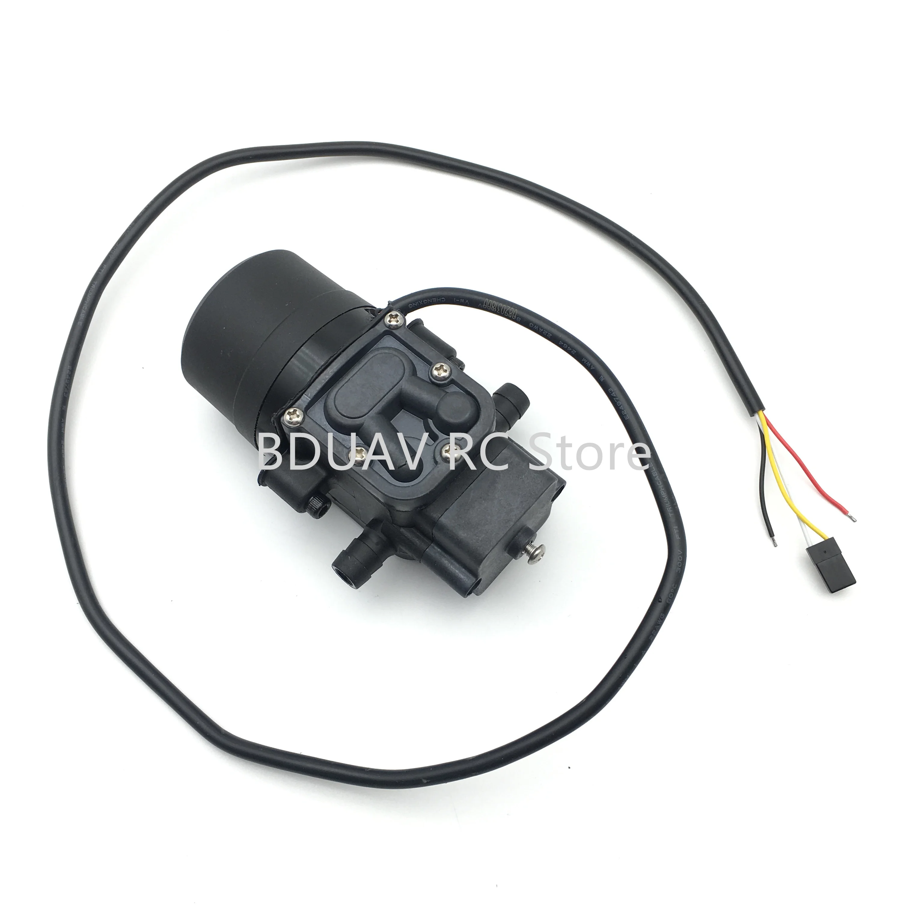 12S 14S DC44-56V mini brushless water pump built-in ESC low noise, long life for Agricultural spraying drone
12S 14S DC44-56V mini brushless water pump built-in ESC low noise, long life for Agricultural spraying drone