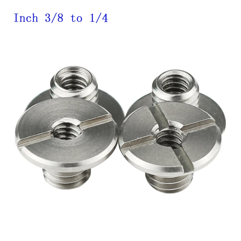3/8 to 1/4 Stainless Steel Converter Nut With Double Holes For Mounting Big Head Phillips Slotted Adapter Screw Inch Size
3/8 to 1/4 Stainless Steel Converter Nut With Double Holes For Mounting Big Head Phillips Slotted Adapter Screw Inch Size