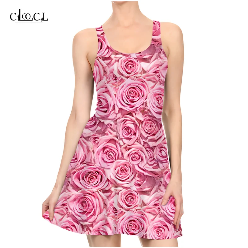 CLOOCL Colorful Rose Flower Dresses Women 3D Print Summer Popular Dress Sleeveless Casual Party Sexy Fashion Slim Dress
CLOOCL Colorful Rose Flower Dresses Women 3D Print Summer Popular Dress Sleeveless Casual Party Sexy Fashion Slim Dress