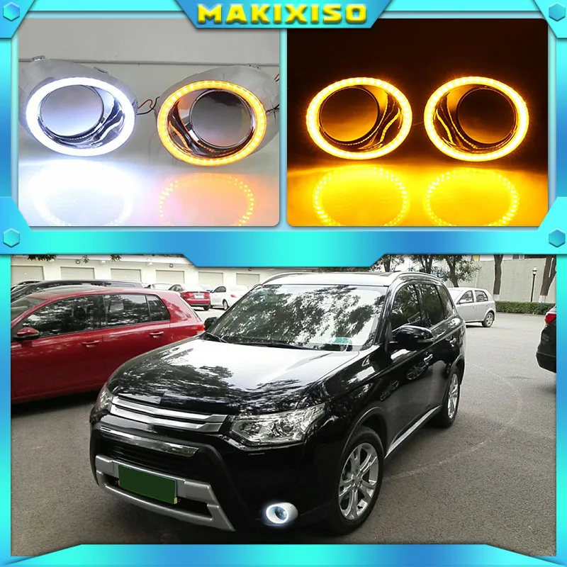 For Mitsubishi Outlander 2013 2014 2015 Daytime Running Light LED DRL fog lamp Driving lights Yellow Turn Signal Lamp
For Mitsubishi Outlander 2013 2014 2015 Daytime Running Light LED DRL fog lamp Driving lights Yellow Turn Signal Lamp