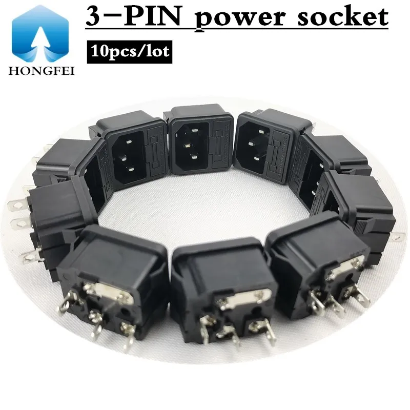 10 шт./3-контактный разъем питания, интерфейс питания для сцсветильник 
10 шт./3-контактный разъем питания, интерфейс питания для сцсветильник