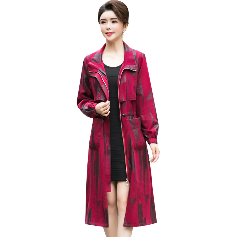 2022 Mother's Thin Coats Women Clothing new middle-aged Spring Autumn Western style Long Trench Coat 5XL Dress V1214
2022 Mother's Thin Coats Women Clothing new middle-aged Spring Autumn Western style Long Trench Coat 5XL Dress V1214