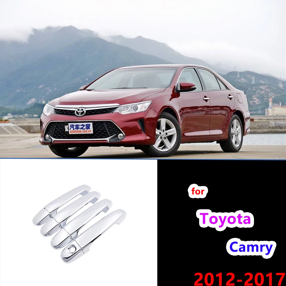 Хромированная накладка на ручки для Toyota Camry XV50 2012 2013 2014 2015 2016, внешние автомобильные аксессуары, наклейки для авто Ca2014 2015
Хромированная накладка на ручки для Toyota Camry XV50 2012 2013 2014 2015 2016, внешние автомобильные аксессуары, наклейки для авто Ca2014 2015