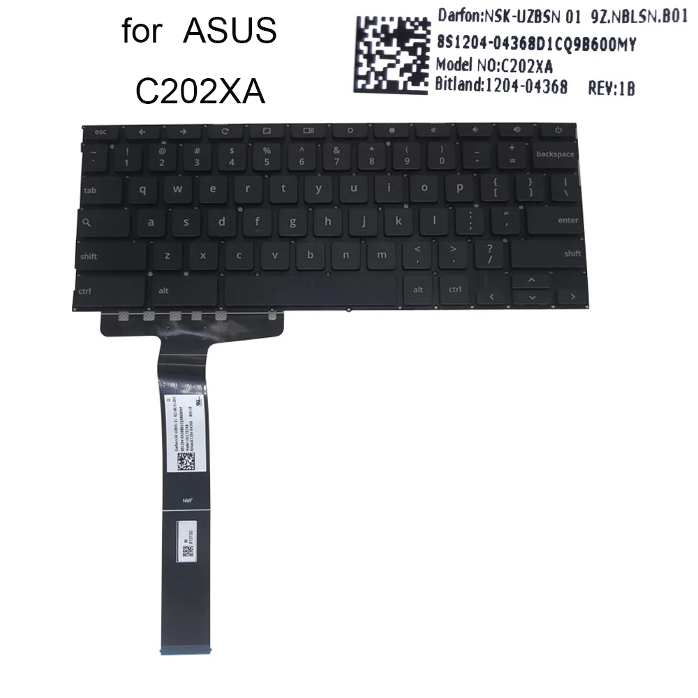 English Laptop Keyboard For ASUS Chromebook C202 C202X C202XA GJ0005 C210 C210PA CA US Replacement Keyboards New 9Z.NBLSN.B01
English Laptop Keyboard For ASUS Chromebook C202 C202X C202XA GJ0005 C210 C210PA CA US Replacement Keyboards New 9Z.NBLSN.B01