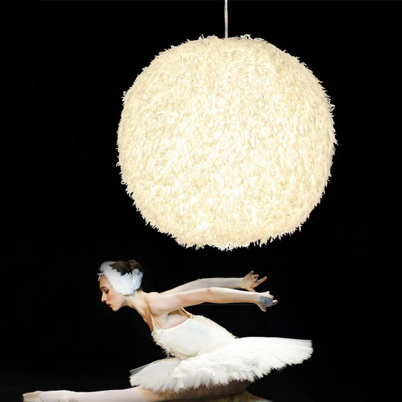 Modern Pendant Light Romantic Fantasy Simulation Feather Chandelier Bedroom Living Room Living Room Chandelier E27 90V-260V
Modern Pendant Light Romantic Fantasy Simulation Feather Chandelier Bedroom Living Room Living Room Chandelier E27 90V-260V