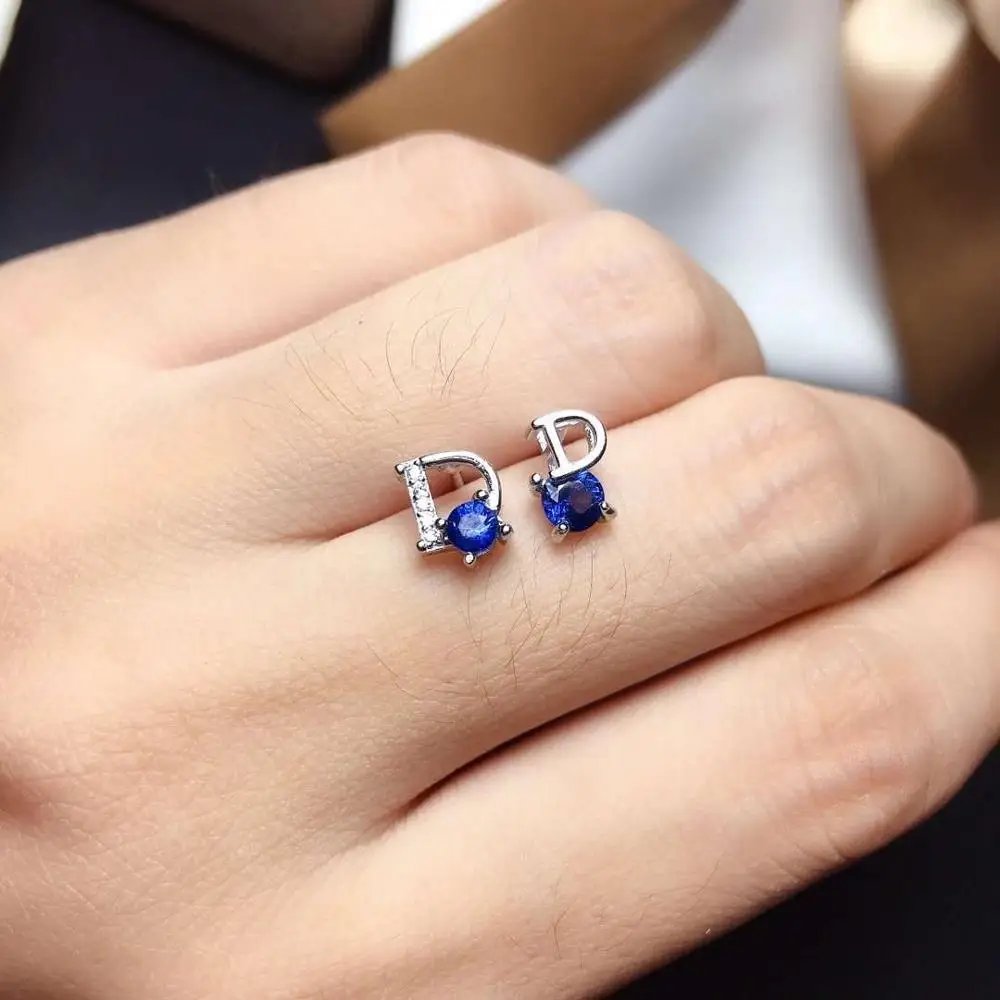 Natural Real Sapphire Earrings, 925 Sterling Silver Fine Elegant Jewelry for Women Earring
Natural Real Sapphire Earrings, 925 Sterling Silver Fine Elegant Jewelry for Women Earring