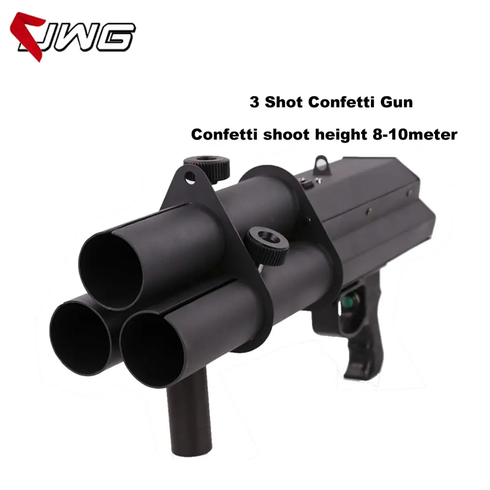 Free Shipping 3 Shot Confetti Gun Party Confetti Launcher Cannon Wedding Paper Machine For Stage Wedding Colorful Confetti
Free Shipping 3 Shot Confetti Gun Party Confetti Launcher Cannon Wedding Paper Machine For Stage Wedding Colorful Confetti