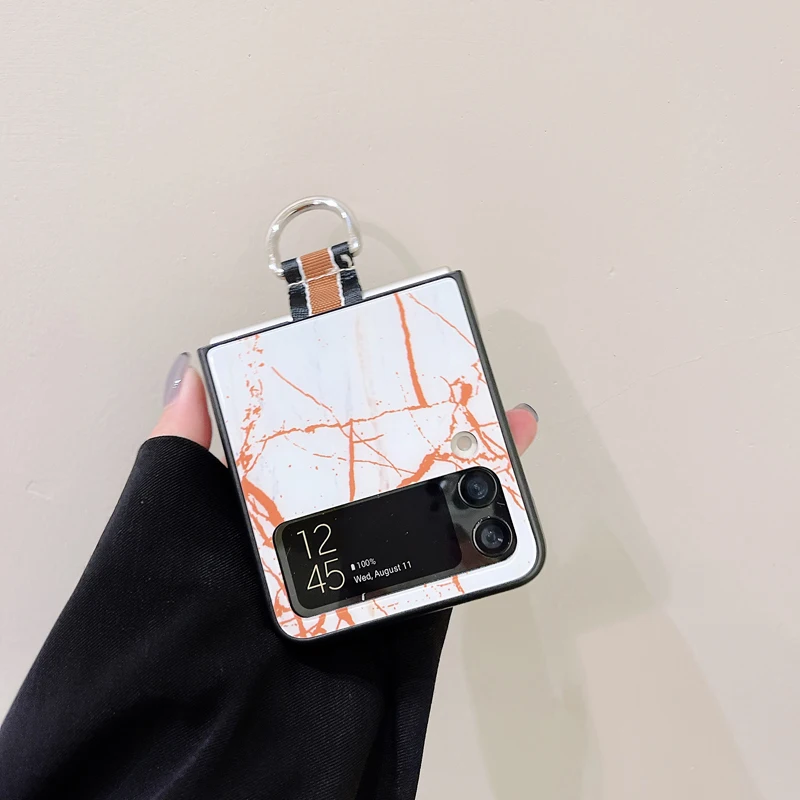 Z Flip 3 Casing Case For Samsung Galaxy Z Flip 3 Portable Hand Carrying Ring Watercolor Marble Hard Mobile Phone Case Cover
Z Flip 3 Casing Case For Samsung Galaxy Z Flip 3 Portable Hand Carrying Ring Watercolor Marble Hard Mobile Phone Case Cover