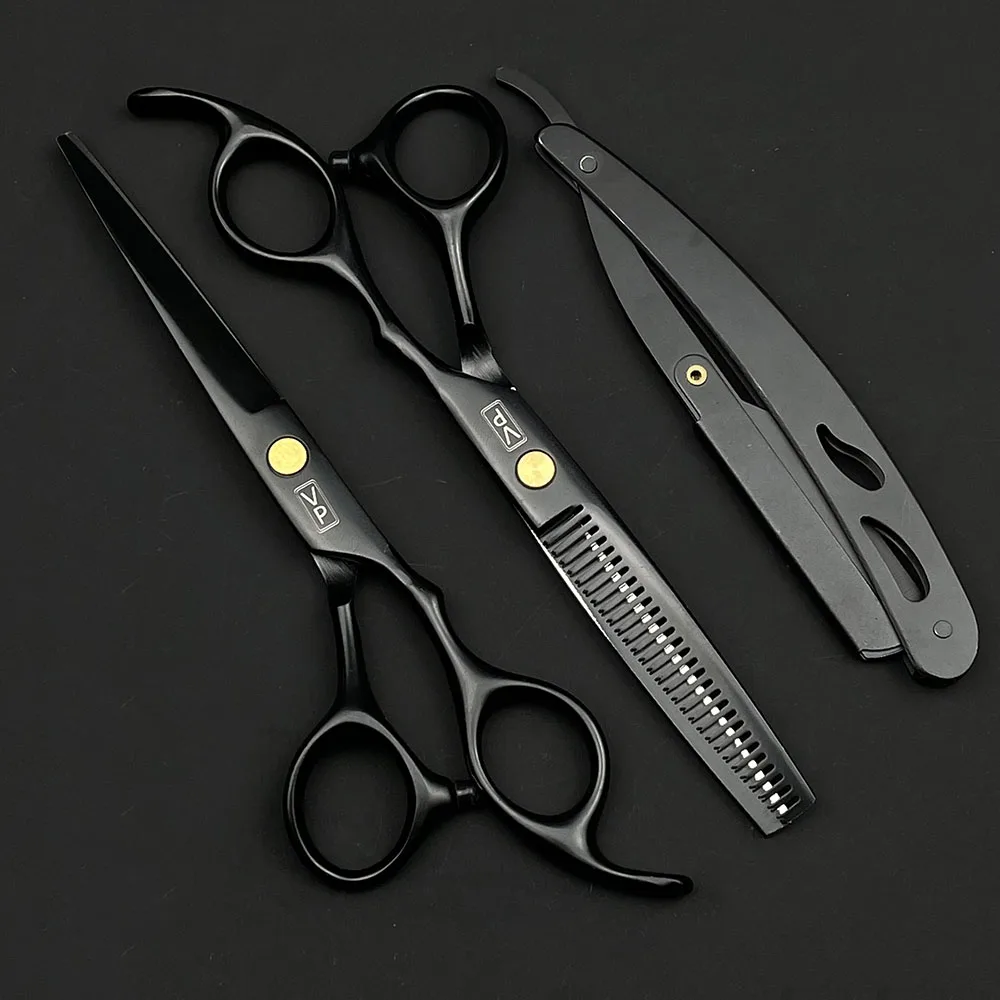 6 Inch Professional High Quality Hairdressing Scissors Set Haircut Thinning Scissors Hairdresser's Barber Cutting Tool
6 Inch Professional High Quality Hairdressing Scissors Set Haircut Thinning Scissors Hairdresser's Barber Cutting Tool