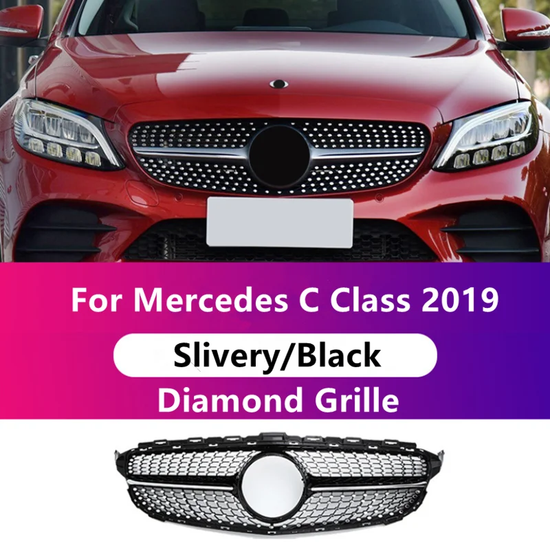 Front Hood Grille Mesh Grille for MB W205 Mercedes C-Class 2019 Upgrade Diamond Front Grille
Front Hood Grille Mesh Grille for MB W205 Mercedes C-Class 2019 Upgrade Diamond Front Grille