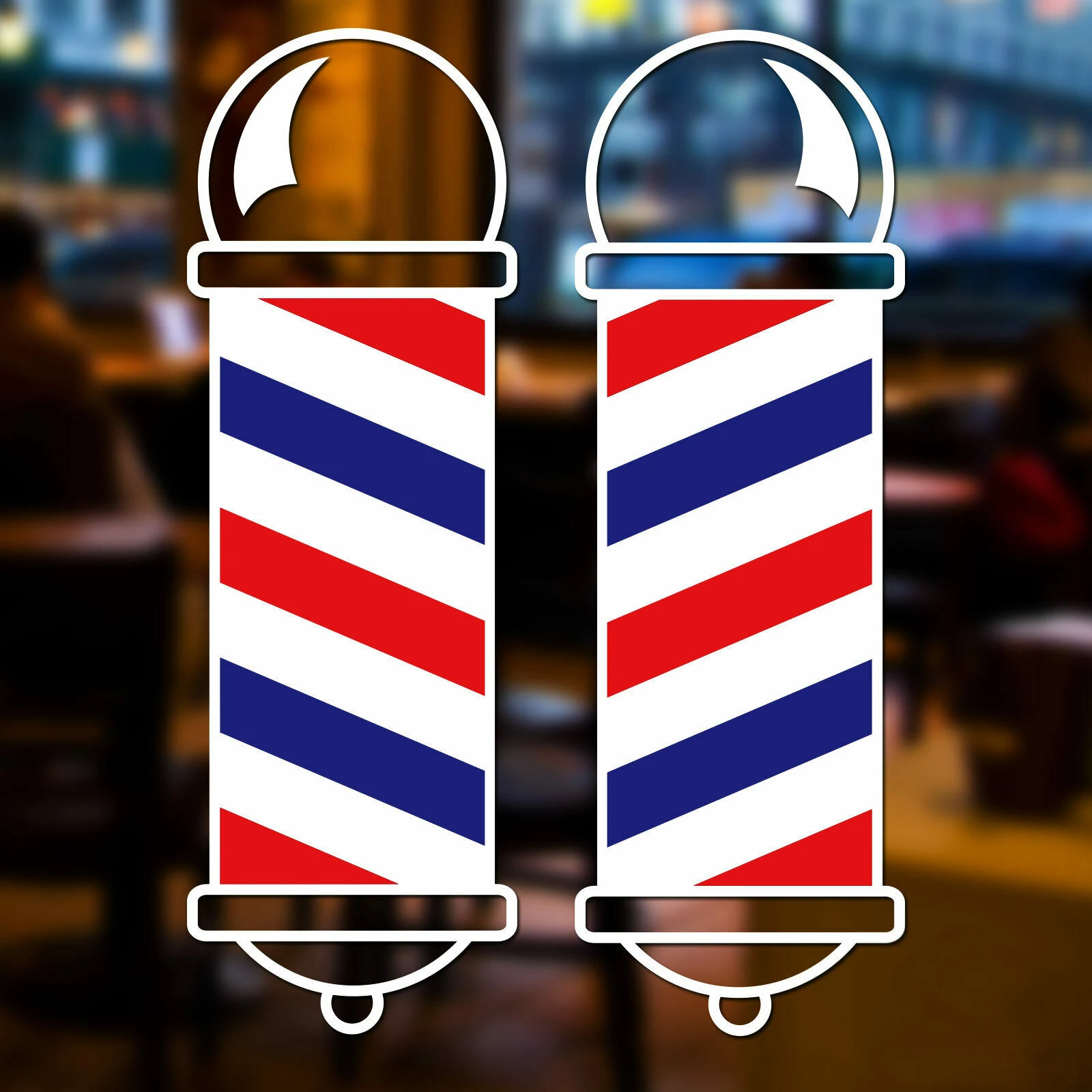 2x Colour Barber Shop Hair Salon Pole Window Wall Door Vinyl Decal Sticker Signs
2x Colour Barber Shop Hair Salon Pole Window Wall Door Vinyl Decal Sticker Signs