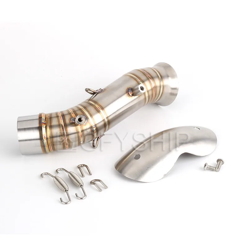 Motorcycle For KTM 790 DUKE 2018 2019 Escape Accessories Slip-on Motorcycle Exhaust Muffler Middle Link Pipe With Heat Shield
Motorcycle For KTM 790 DUKE 2018 2019 Escape Accessories Slip-on Motorcycle Exhaust Muffler Middle Link Pipe With Heat Shield