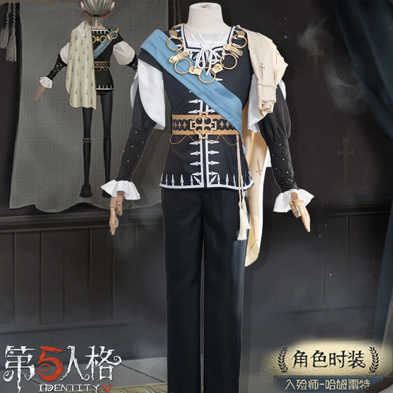 Game Identity V Cosplay Costume Exorcist/embalmer Aesop Carl Hamlet Cosplay Halloween for Men Clothing Full Set
Game Identity V Cosplay Costume Exorcist/embalmer Aesop Carl Hamlet Cosplay Halloween for Men Clothing Full Set