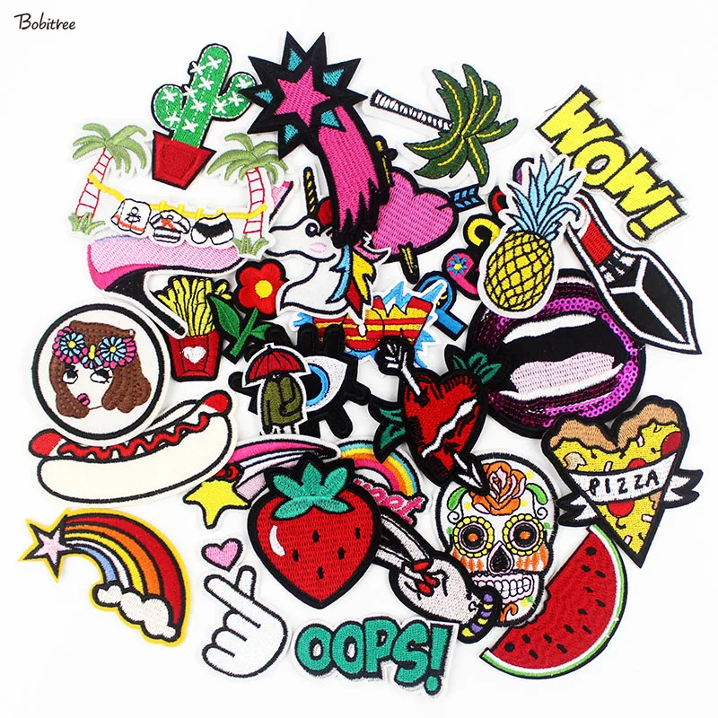 30pcs a Lot Cute Lovely Cloth Patches Iron on Embroidered Badges Appliques DIY for Kids Girls Jacket Bags Sewing Stickers
30pcs a Lot Cute Lovely Cloth Patches Iron on Embroidered Badges Appliques DIY for Kids Girls Jacket Bags Sewing Stickers