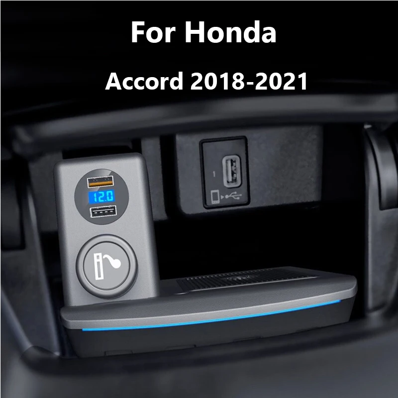 15W Car Wireless Charging For Honda Accord 2018 2019 2020 2021 Car Accessories Mobile Phone Fast Charging Plate Car Charger
15W Car Wireless Charging For Honda Accord 2018 2019 2020 2021 Car Accessories Mobile Phone Fast Charging Plate Car Charger