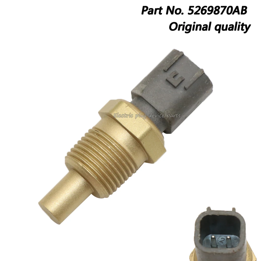 5269870AB Coolant Temperature Sensor for Dodge Magnum Charger Journey Chrysler PT Cruiser Sebring 300 Jeep Grand Cherokee
5269870AB Coolant Temperature Sensor for Dodge Magnum Charger Journey Chrysler PT Cruiser Sebring 300 Jeep Grand Cherokee