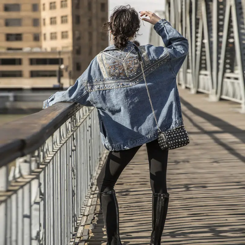 Denim Jacket 2021 Autumn New Style Early Autumn Embroidered Tassel Denim Shirt Women Loose Casual Jacket Trendy Jacket
Denim Jacket 2021 Autumn New Style Early Autumn Embroidered Tassel Denim Shirt Women Loose Casual Jacket Trendy Jacket