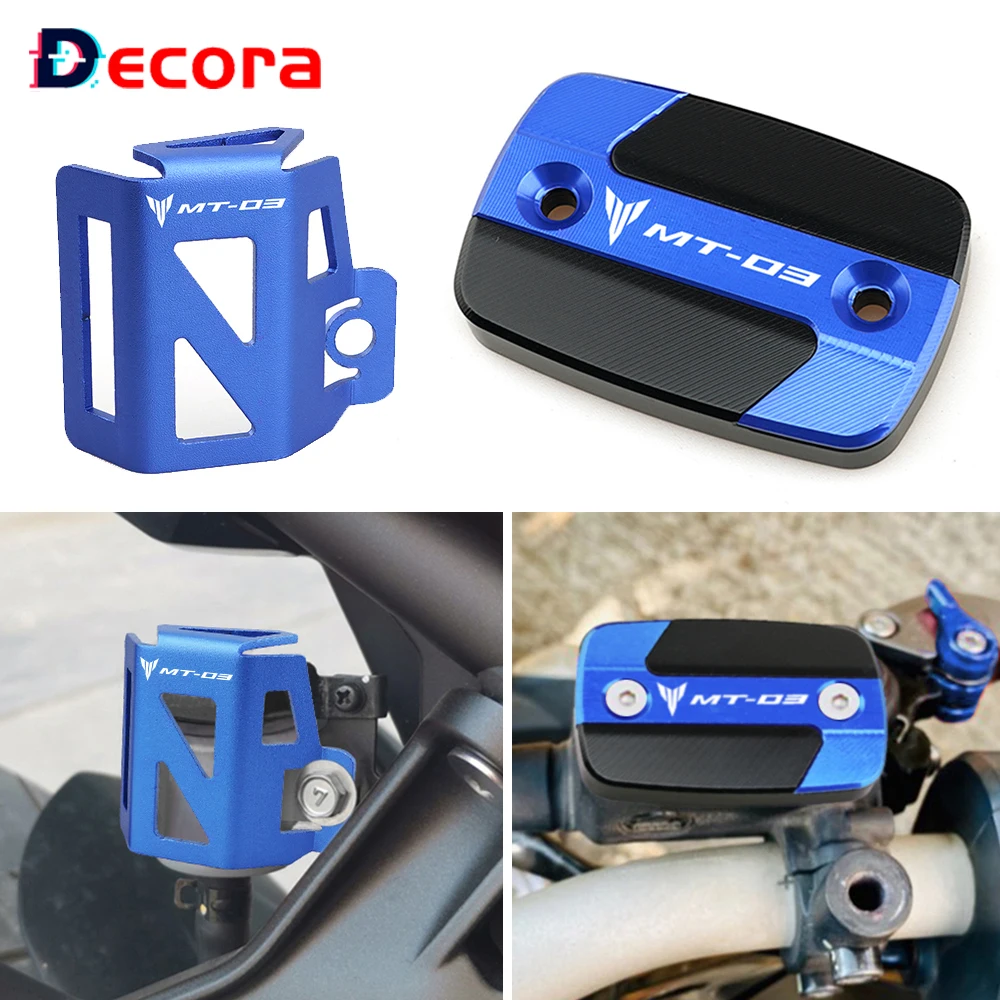 For Yamaha MT03 MT 03 MT-03 2015-2021 2020 CNC Motorcycle Accessories CNC Rear & Front Brake Fluid Reservoir Cap Cylinder Cover
For Yamaha MT03 MT 03 MT-03 2015-2021 2020 CNC Motorcycle Accessories CNC Rear & Front Brake Fluid Reservoir Cap Cylinder Cover