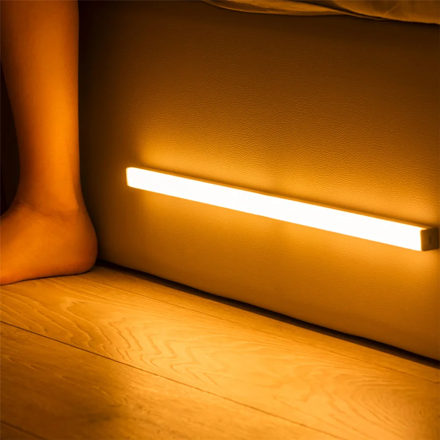 USB Rechargeable LED Night Lights Motion Sensor Closet Cabinet Wall Light With Magnetic Strip For Kitchen Bedroom Home Lighting
USB Rechargeable LED Night Lights Motion Sensor Closet Cabinet Wall Light With Magnetic Strip For Kitchen Bedroom Home Lighting